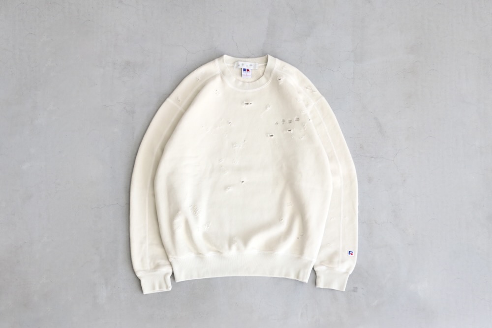 limitedBAL  RUSSELL ATHLETIC(Х  å å) "BAL / RUSSELL DISTRESSED ATHLETIC HEAVY COTTON CREW"