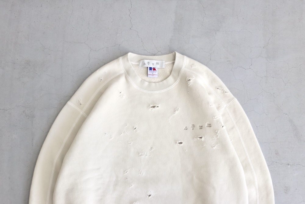 limitedBAL  RUSSELL ATHLETIC(Х  å å) "BAL / RUSSELL DISTRESSED ATHLETIC HEAVY COTTON CREW"