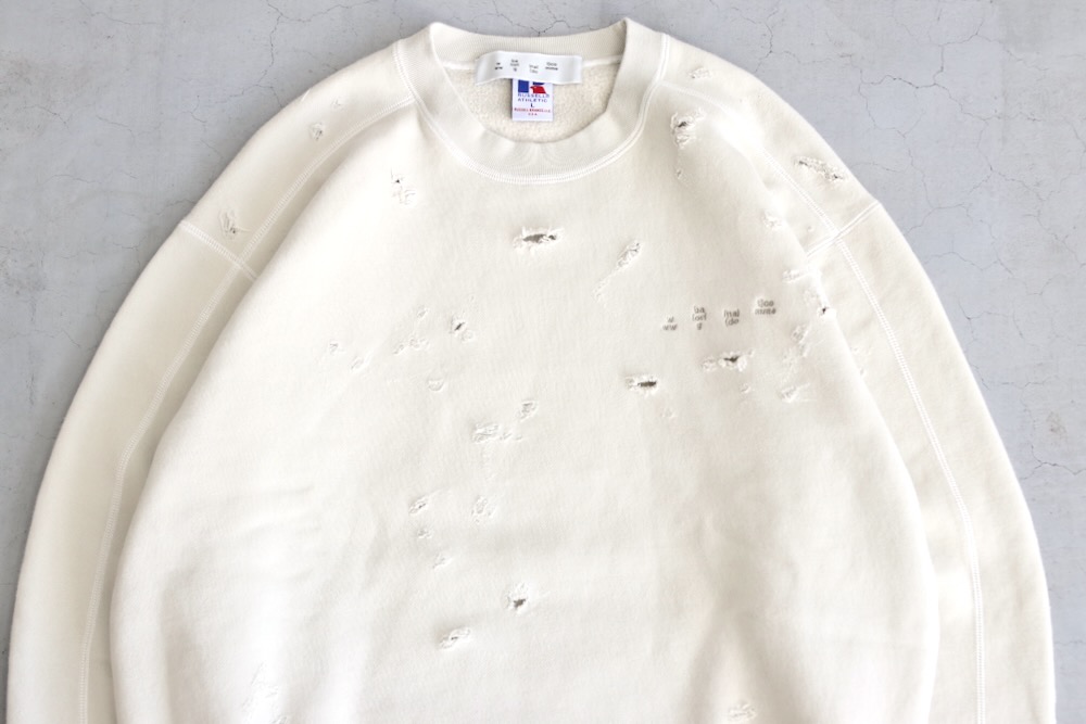 limitedBAL  RUSSELL ATHLETIC(Х  å å) "BAL / RUSSELL DISTRESSED ATHLETIC HEAVY COTTON CREW"