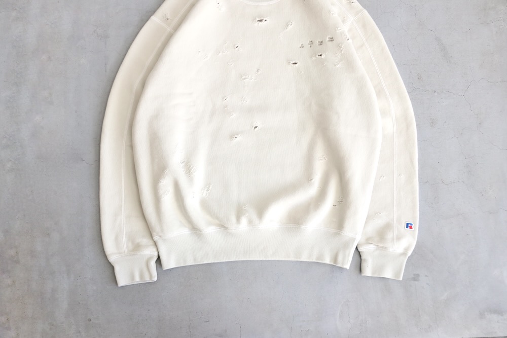 limitedBAL  RUSSELL ATHLETIC(Х  å å) "BAL / RUSSELL DISTRESSED ATHLETIC HEAVY COTTON CREW"