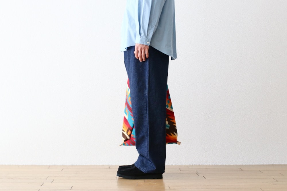 EVCON(���ӥ���) "1TUCK BAGGY DENIM"