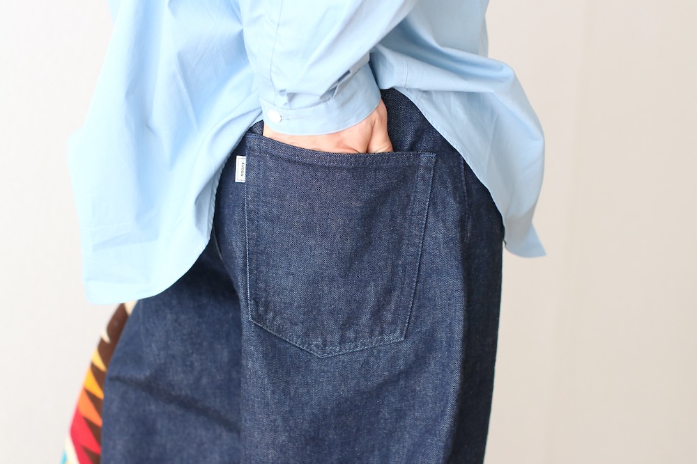 EVCON(���ӥ���) "1TUCK BAGGY DENIM"