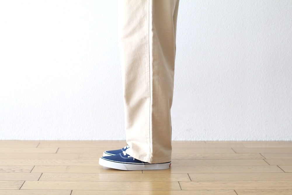 C.E(��������) "BRUSHED SOFT COTTON ONE TUCK PANTS"