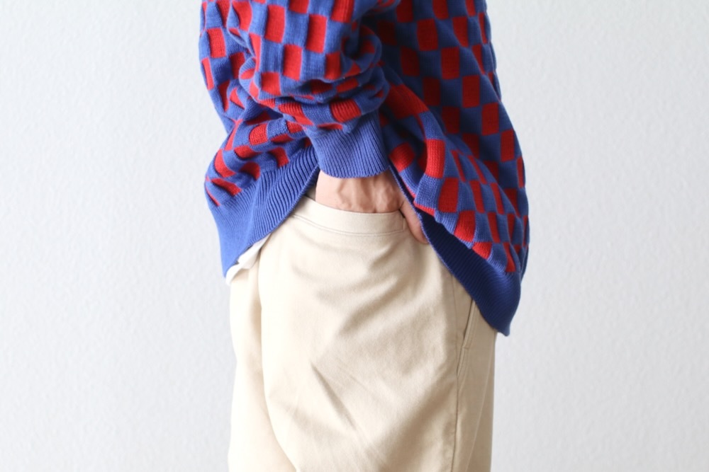C.E(��������) "BRUSHED SOFT COTTON ONE TUCK PANTS"