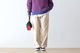 C.E(��������) "BRUSHED SOFT COTTON ONE TUCK PANTS"