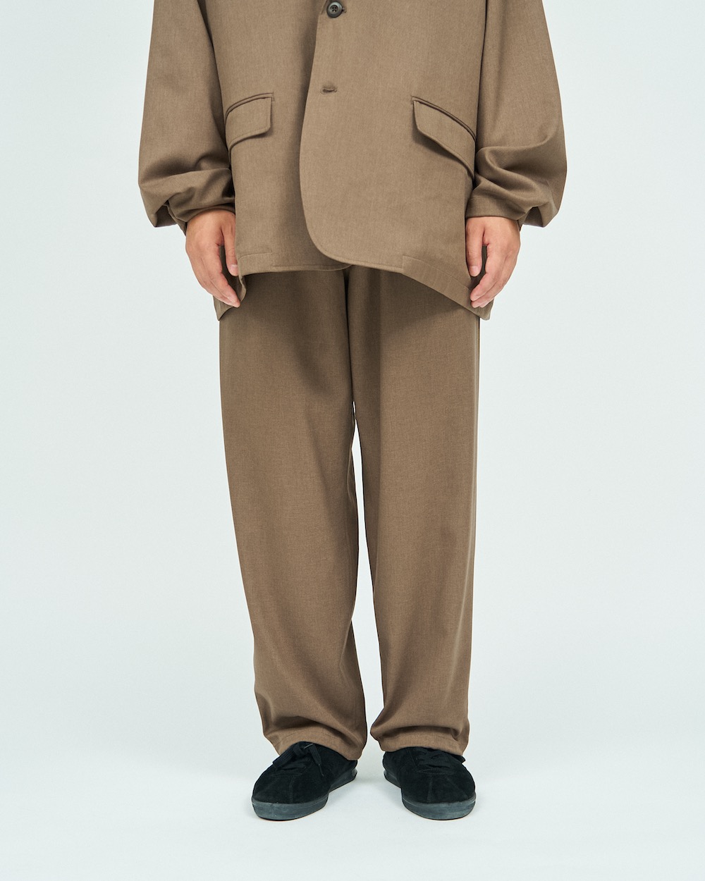 FreshService(�ե�å��奵���ӥ�) "WOOLY TWILL TROUSERS"