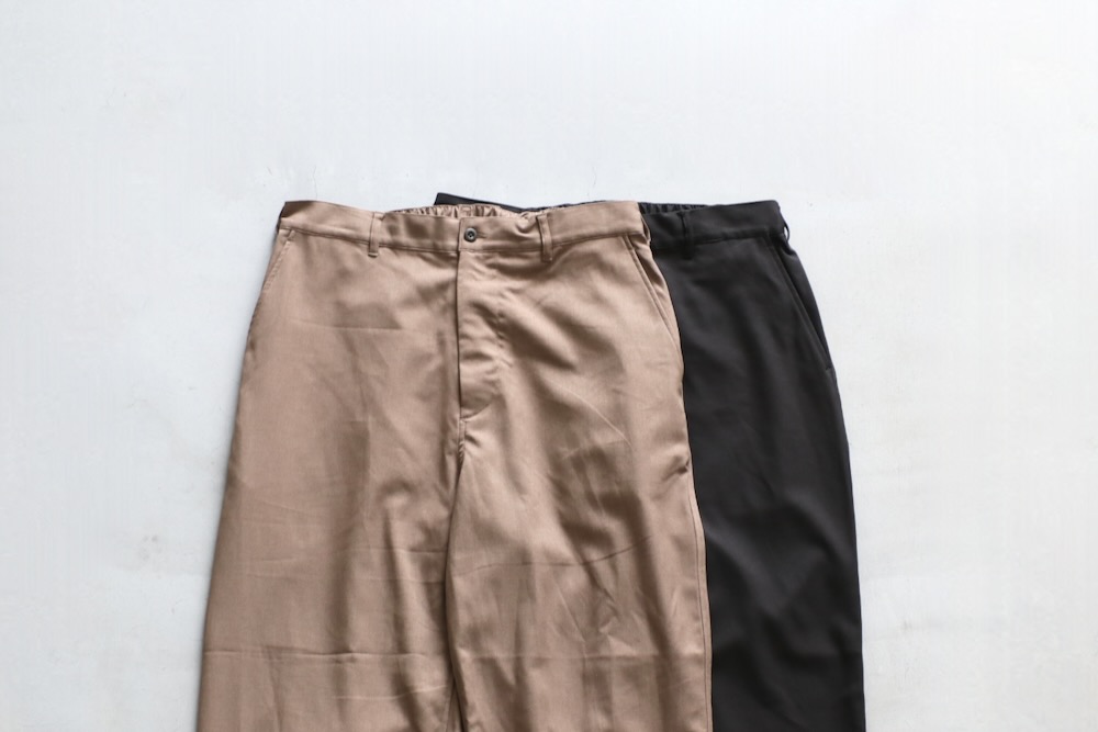 FreshService(�ե�å��奵���ӥ�) "WOOLY TWILL TROUSERS"