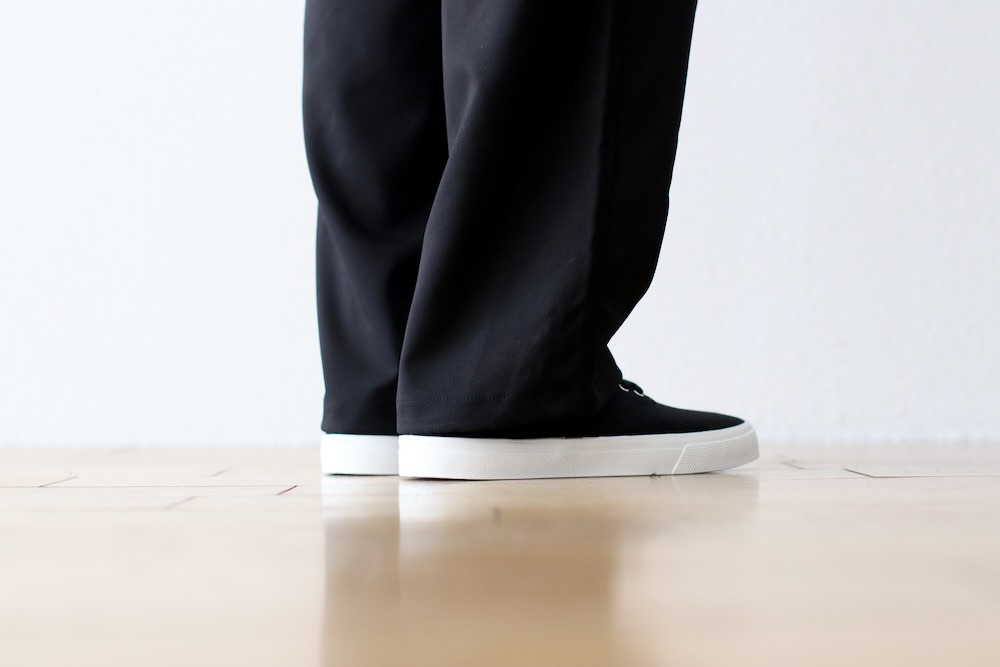 FreshService(�ե�å��奵���ӥ�) "WOOLY TWILL TROUSERS"