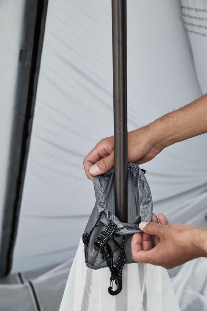 [10% > 20%OFF] ��limited��muraco �� and wander (��饳 �� ����ɥ�����) "HERON 1POLE TENT SHELTER SET"