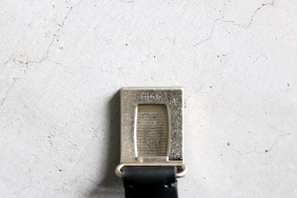 ssstein(���奿����) "LEATHER BELT (PLAIN BUCKLE)"