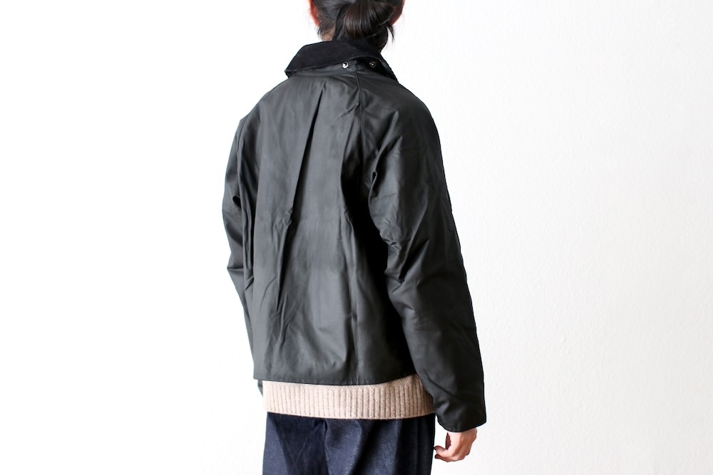 Barbour ジャケット Barbour バブアー BARBOUR 襟切替 フルジップ ワックス