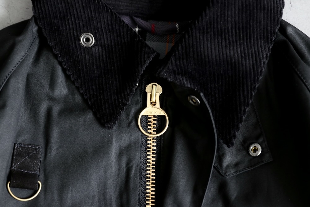 Barbour スペイ WAXEDCOTTON ブラック Barbour (バブアー) 