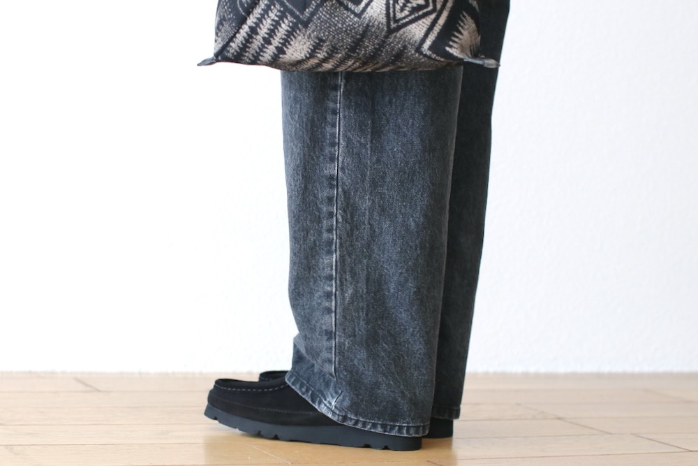 EVCON(���ӥ���) "1 TUCK BAGGY DENIM BIO"