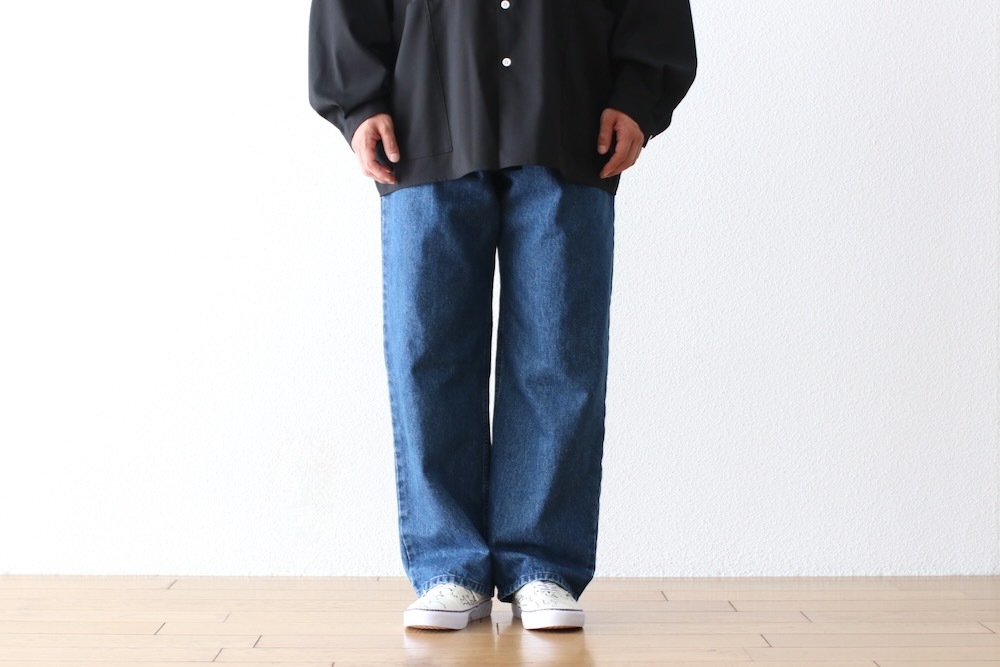 EVCON(���ӥ���) "1 TUCK BAGGY DENIM BIO"