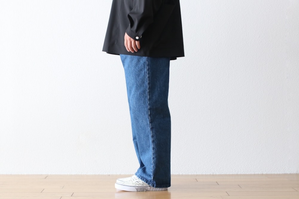 EVCON(���ӥ���) "1 TUCK BAGGY DENIM BIO"