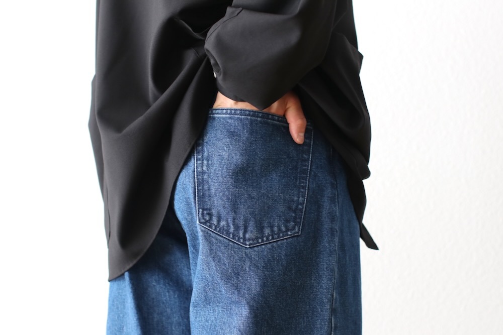 EVCON(���ӥ���) "1 TUCK BAGGY DENIM BIO"