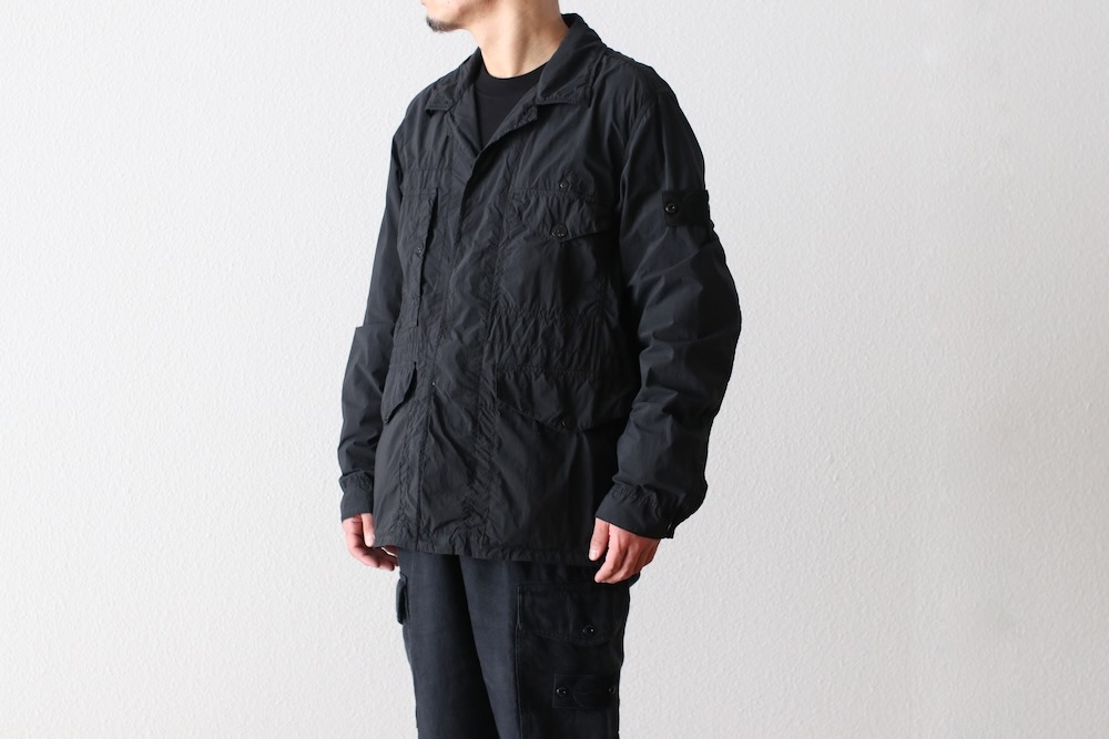 STONE ISLAND(ȡ󥢥 ) "STONE ISLAND GHOST PIECE - NYLON SMERIGLIATO JACKET"
