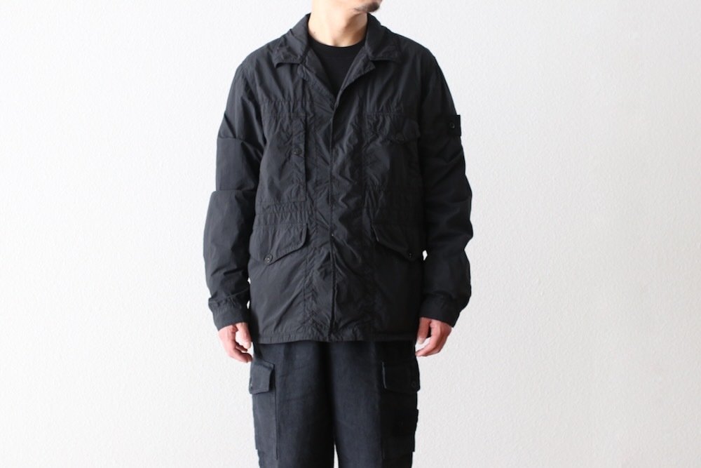 STONE ISLAND(ȡ󥢥 ) "STONE ISLAND GHOST PIECE - NYLON SMERIGLIATO JACKET"