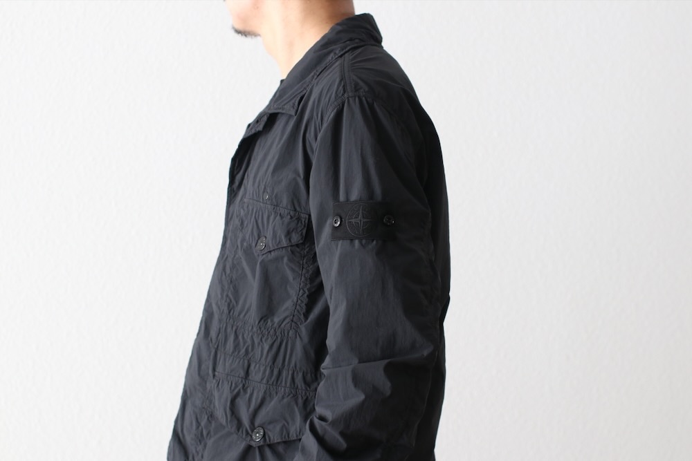 STONE ISLAND(ȡ󥢥 ) "STONE ISLAND GHOST PIECE - NYLON SMERIGLIATO JACKET"