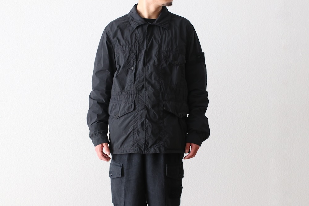 STONE ISLAND(ȡ󥢥 ) "STONE ISLAND GHOST PIECE - NYLON SMERIGLIATO JACKET"