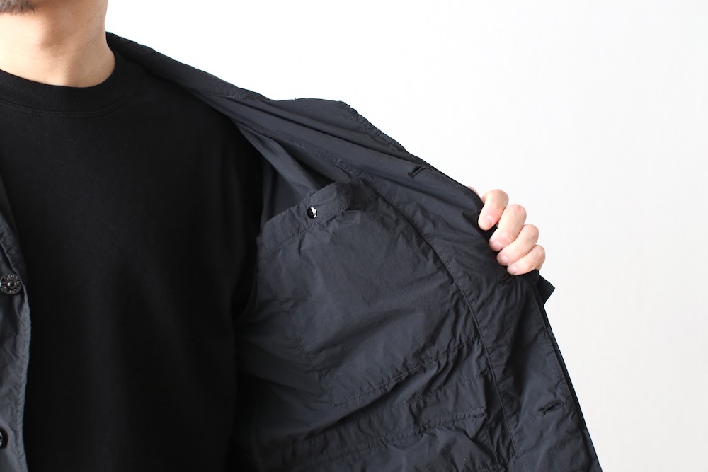 STONE ISLAND(ȡ󥢥 ) "STONE ISLAND GHOST PIECE - NYLON SMERIGLIATO JACKET"