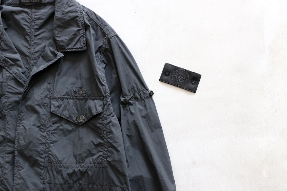STONE ISLAND(ȡ󥢥 ) "STONE ISLAND GHOST PIECE - NYLON SMERIGLIATO JACKET"