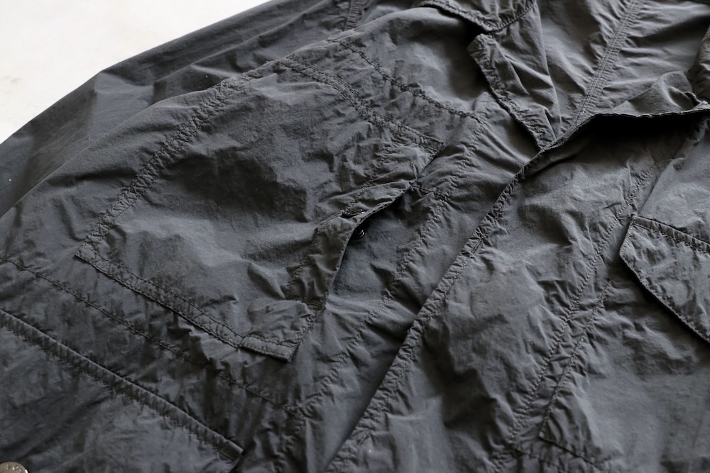 STONE ISLAND(ȡ󥢥 ) "STONE ISLAND GHOST PIECE - NYLON SMERIGLIATO JACKET"