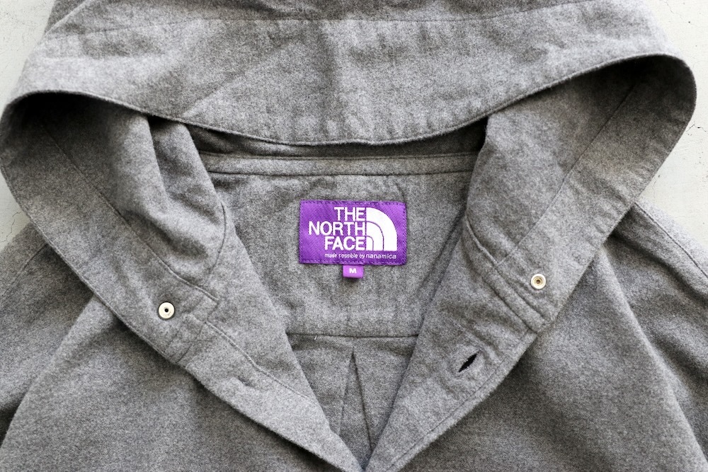 THE NORTH FACE PURPLE LABEL (�� �Ρ��� �ե����� �ѡ��ץ� �졼�٥�) "Flannel Mountain Hooded Shirt"