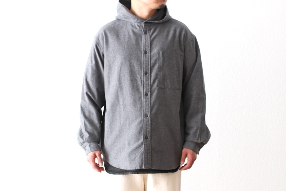 THE NORTH FACE PURPLE LABEL (�� �Ρ��� �ե����� �ѡ��ץ� �졼�٥�) "Flannel Mountain Hooded Shirt"