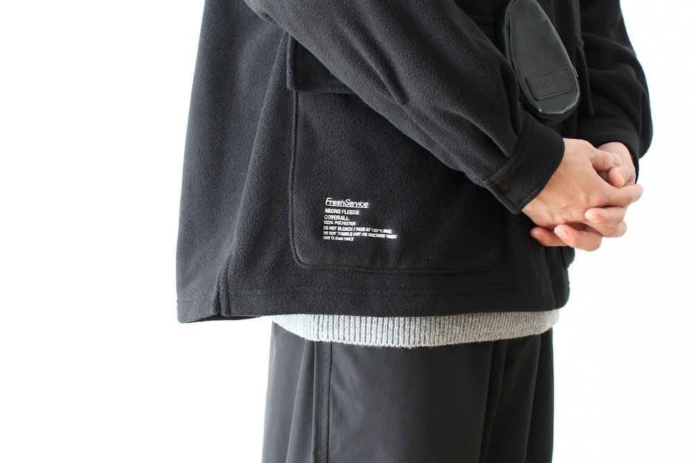 FreshService(�ե�å��奵���ӥ�)"MICRO FLEECE COVERALL"