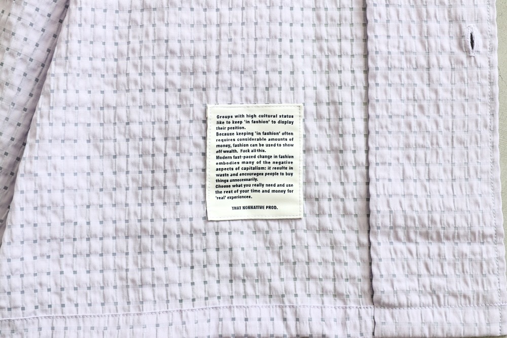 ��4.3 Release��nonnative(�Υ�ͥ��ƥ���) "VOYAGER L/S SHIRT R/P/N DOBBY CHECK"