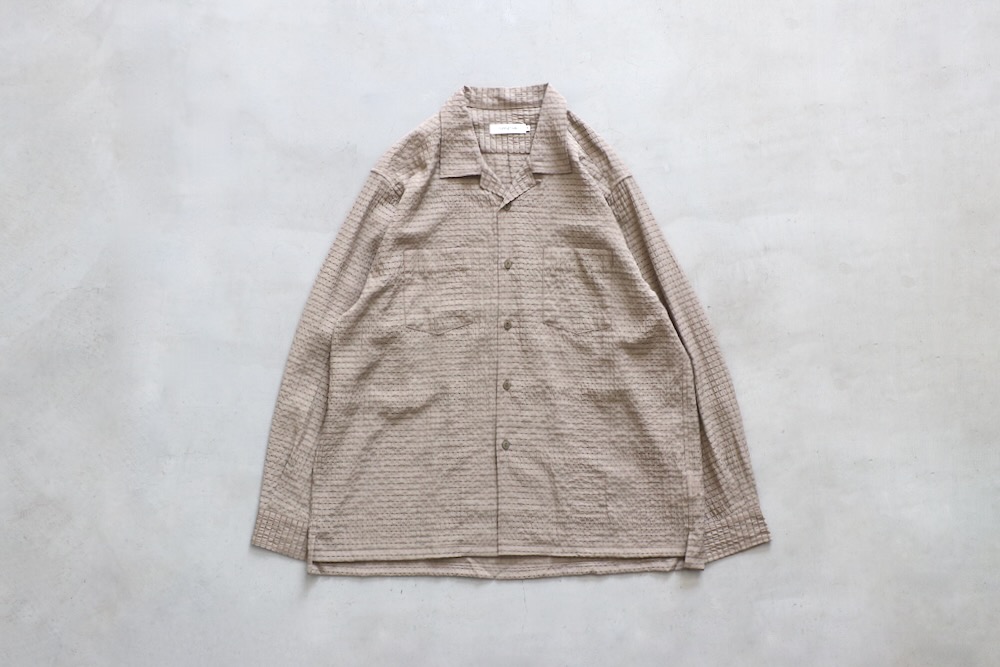 ��4.3 Release��nonnative(�Υ�ͥ��ƥ���) "VOYAGER L/S SHIRT R/P/N DOBBY CHECK"