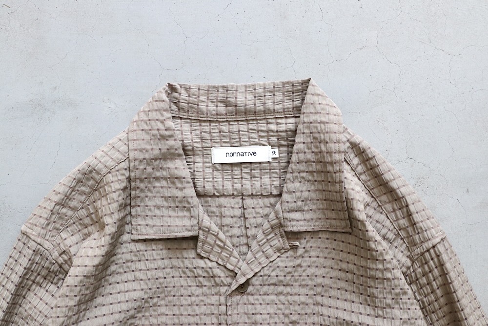 ��4.3 Release��nonnative(�Υ�ͥ��ƥ���) "VOYAGER L/S SHIRT R/P/N DOBBY CHECK"