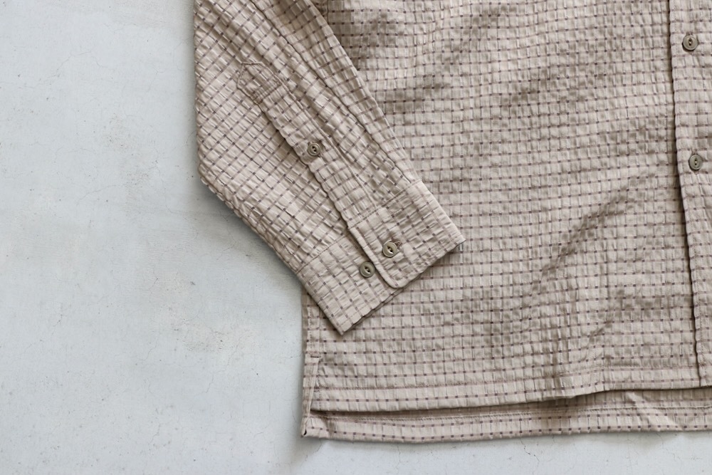 ��4.3 Release��nonnative(�Υ�ͥ��ƥ���) "VOYAGER L/S SHIRT R/P/N DOBBY CHECK"