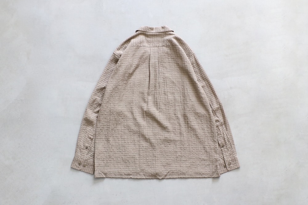 ��4.3 Release��nonnative(�Υ�ͥ��ƥ���) "VOYAGER L/S SHIRT R/P/N DOBBY CHECK"