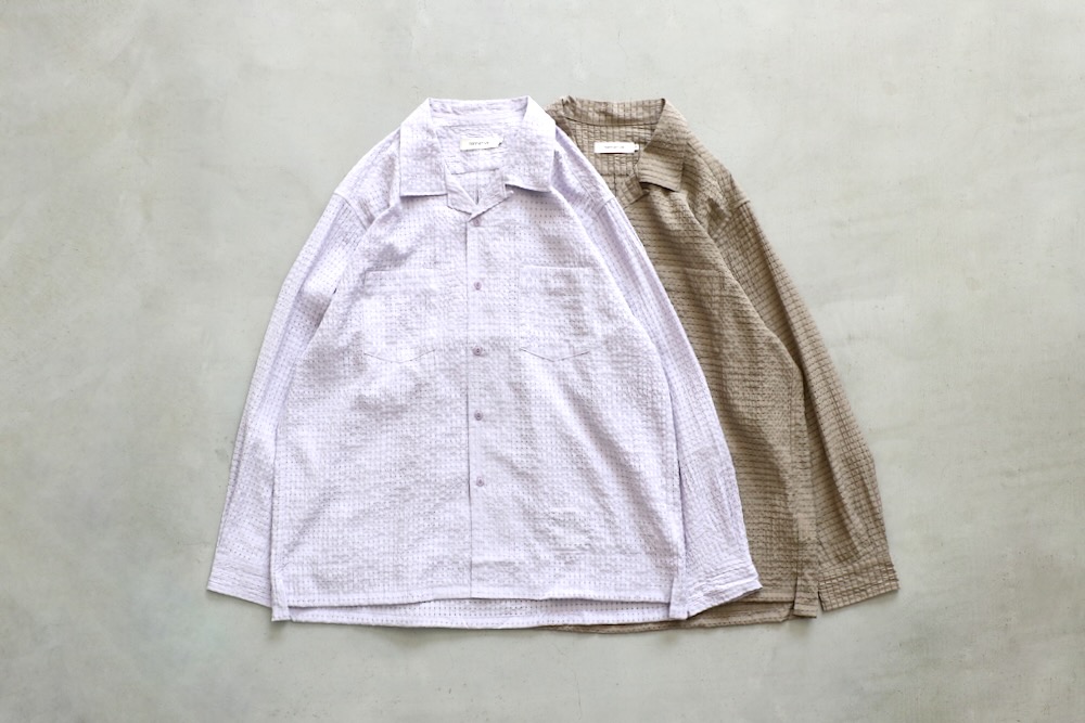 ��4.3 Release��nonnative(�Υ�ͥ��ƥ���) "VOYAGER L/S SHIRT R/P/N DOBBY CHECK"
