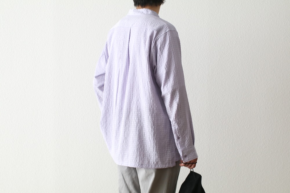 ��4.3 Release��nonnative(�Υ�ͥ��ƥ���) "VOYAGER L/S SHIRT R/P/N DOBBY CHECK"