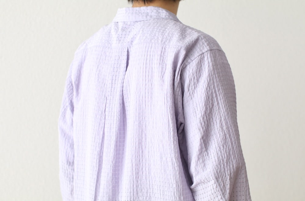 ��4.3 Release��nonnative(�Υ�ͥ��ƥ���) "VOYAGER L/S SHIRT R/P/N DOBBY CHECK"