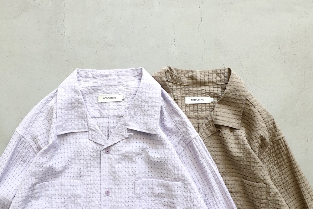 ��4.3 Release��nonnative(�Υ�ͥ��ƥ���) "VOYAGER L/S SHIRT R/P/N DOBBY CHECK"
