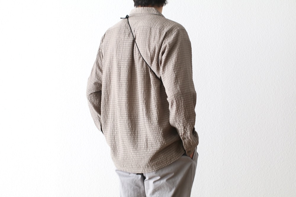 ��4.3 Release��nonnative(�Υ�ͥ��ƥ���) "VOYAGER L/S SHIRT R/P/N DOBBY CHECK"