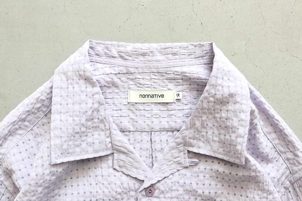 ��4.3 Release��nonnative(�Υ�ͥ��ƥ���) "VOYAGER L/S SHIRT R/P/N DOBBY CHECK"