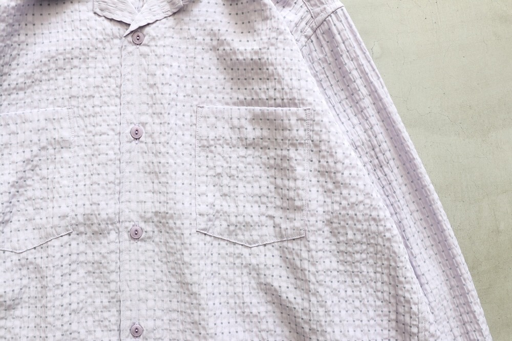 ��4.3 Release��nonnative(�Υ�ͥ��ƥ���) "VOYAGER L/S SHIRT R/P/N DOBBY CHECK"