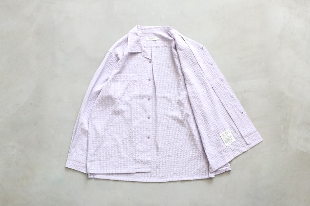 ��4.3 Release��nonnative(�Υ�ͥ��ƥ���) "VOYAGER L/S SHIRT R/P/N DOBBY CHECK"
