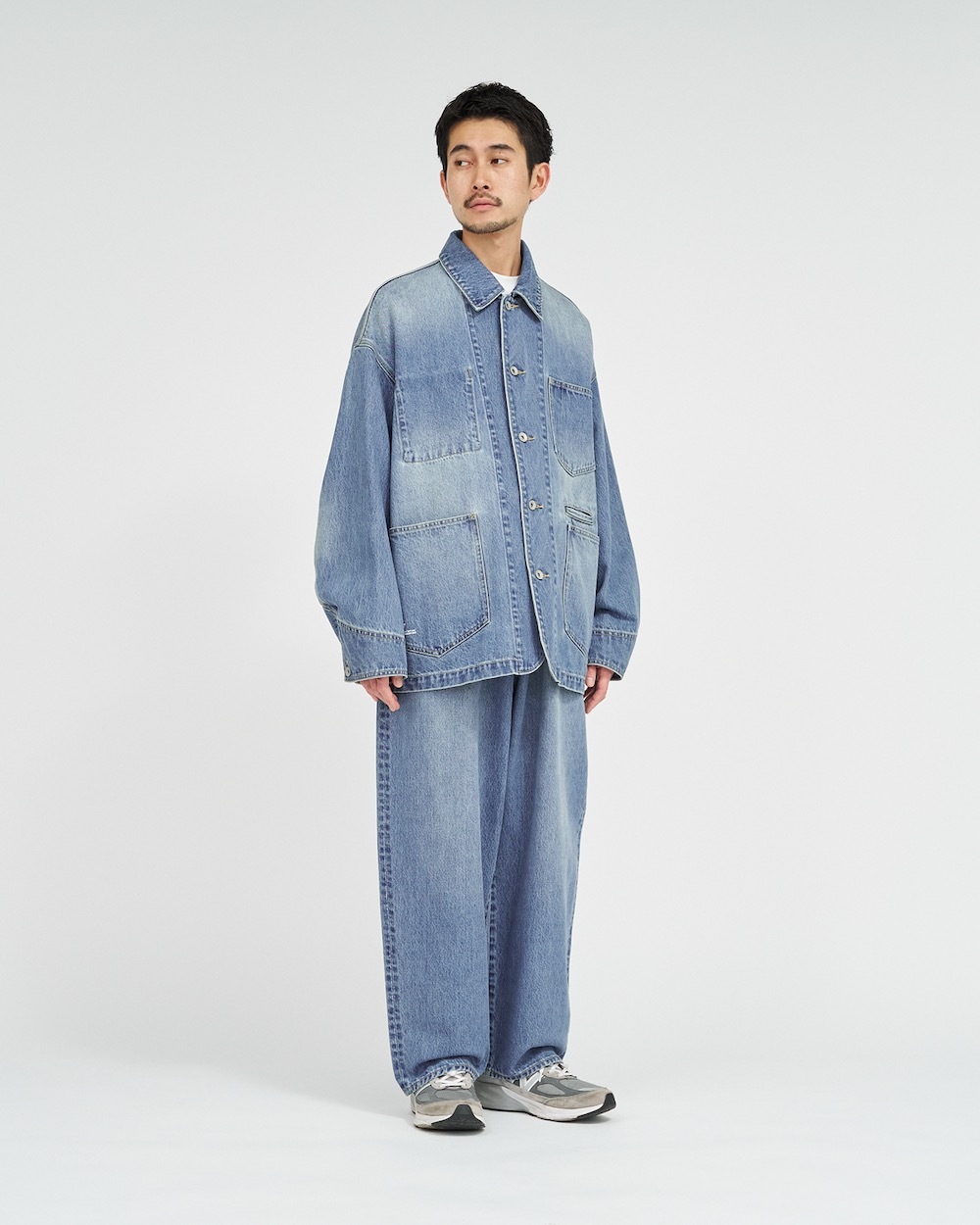 FreshService(�ե�å��奵���ӥ�) "CORPORATE DENIM FIVE POCKET PANTS"