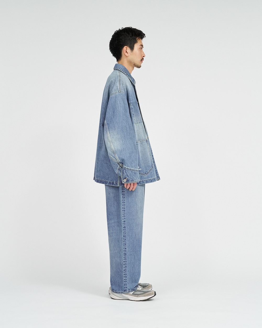 FreshService(�ե�å��奵���ӥ�) "CORPORATE DENIM FIVE POCKET PANTS"