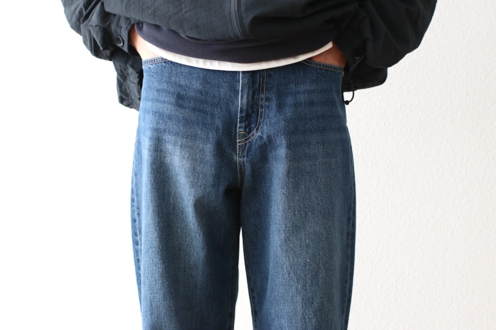 FreshService(�ե�å��奵���ӥ�) "CORPORATE DENIM FIVE POCKET PANTS"