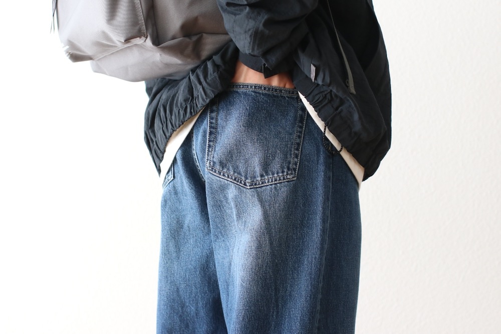 FreshService(�ե�å��奵���ӥ�) "CORPORATE DENIM FIVE POCKET PANTS"