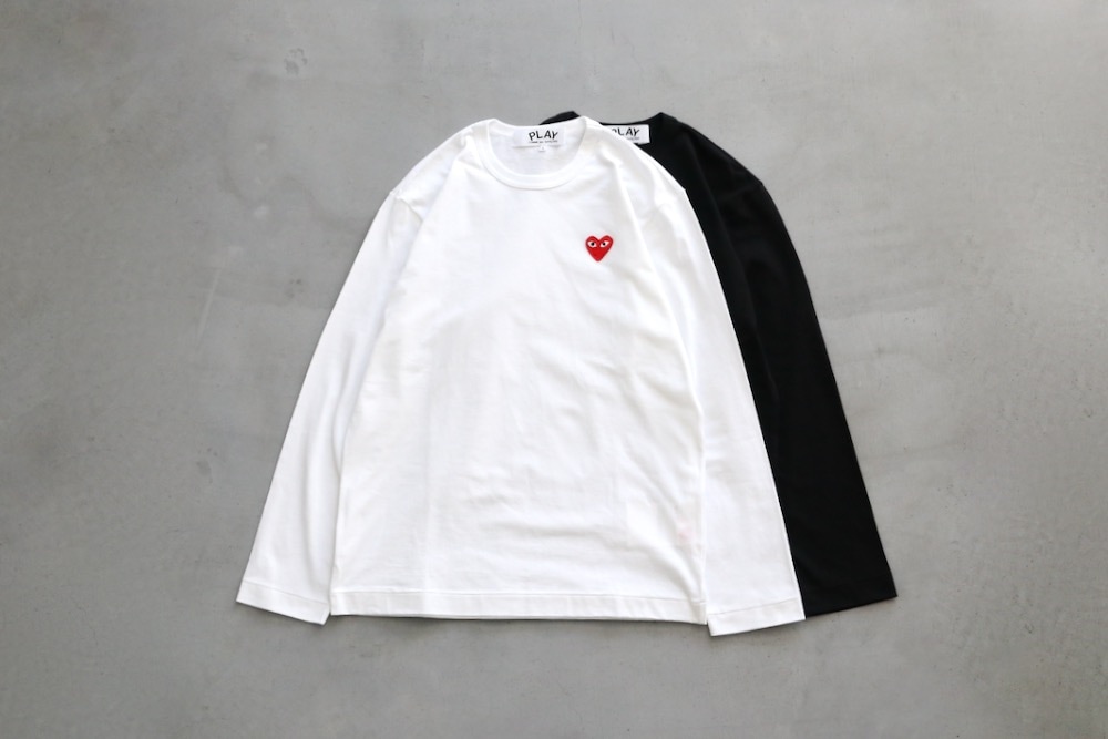 PLAY COMME des GARCONS(ץ쥤   륽) "L/S TEE -AZ-T118-051-"