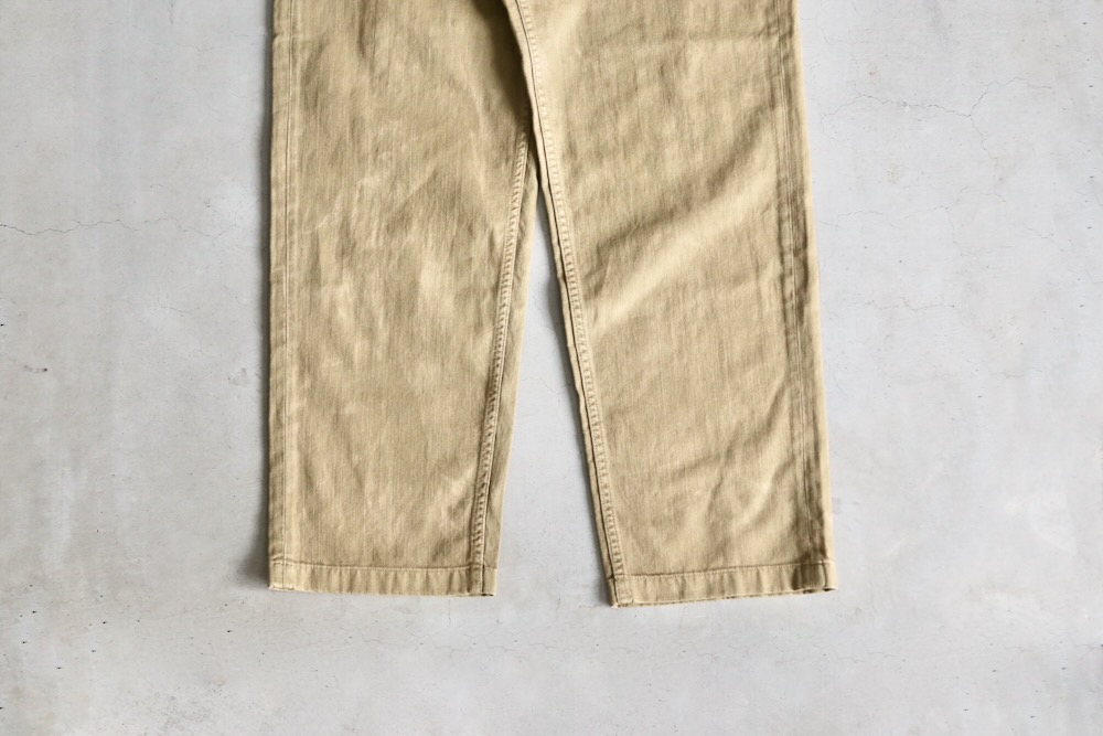 Nigel Cabourn 18ss PLEATS WIDE PANTS