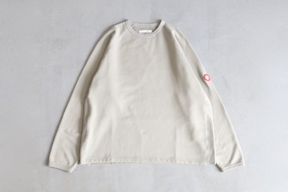 C.E(��������) "HALF PANEL RIB CREW NECK"